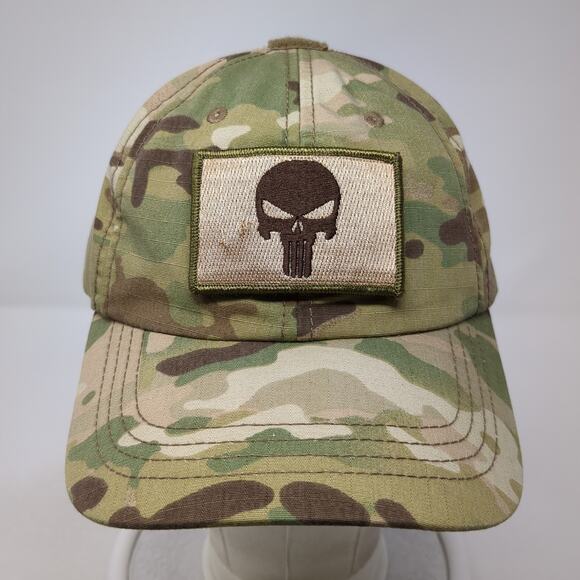 Punisher Slideback Hat Multicolor One Size Camo Adjustable Condor - Picture 2 of 10